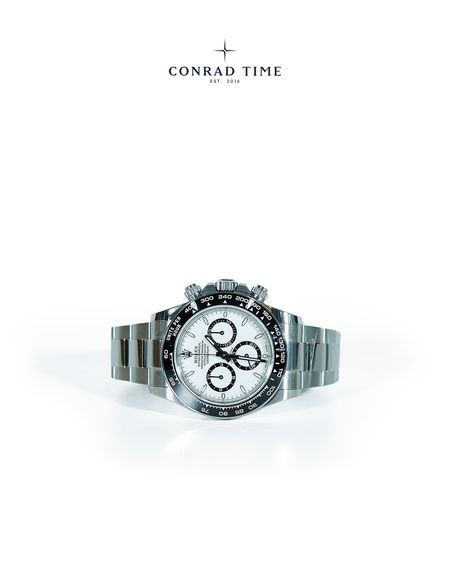 New Rolex Daytona 126500LN White Panda Dial Oyster Steel 2026 40mm. Fullset 100 รูปที่ 4