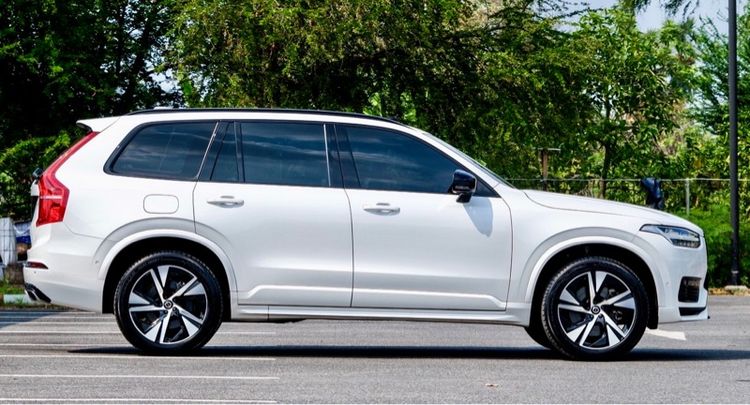Volvo XC90 2021 2.0 Recharge T8 R-Design AWD Utility-car ปลั๊กอินไฮบริด (PHEV) ไม่ติดแก๊ส เกียร์อัตโนมัติ ขาว รูปที่ 4
