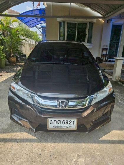Honda City 2014 1.5 V Sedan เบนซิน เกียร์อัตโนมัติ น้ำตาล รูปที่ 4