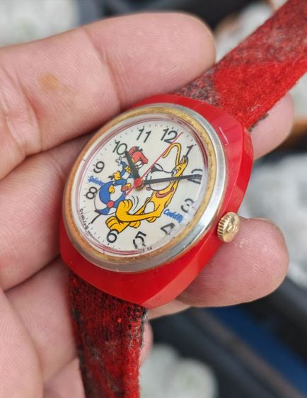นาฬิกา Vintage Splinter​ Cuddles by Citizen ระบบไขลาน​ ที่สุดของหน้าการ์ตูน​ หายากมาก​ ราคาสุดแบ่งปันครับ รูปที่ 5