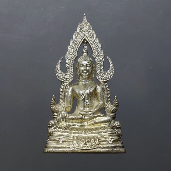 พระกริ่งพระพุทธชินราช มวก. รุ่นแรก เนื้อเงิน วัดเบญจมบพิตร ปี2519 พร้อมกล่องเดิม รูปที่ 2