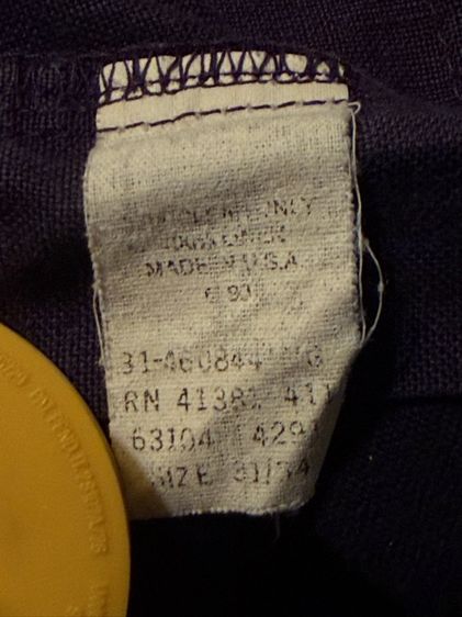 Polo Ralph Lauren linen 5 pockets made in USA รูปที่ 7