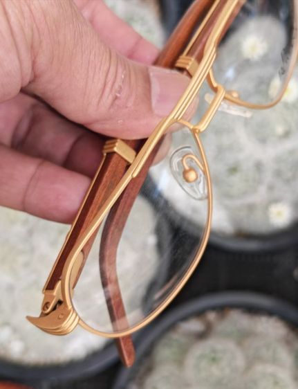 แว่น​ Vintage​ Porta Romana ขาไม้​ hand made in italy​ หายากมาก​ ราคาแบ่งปันครับ รูปที่ 11