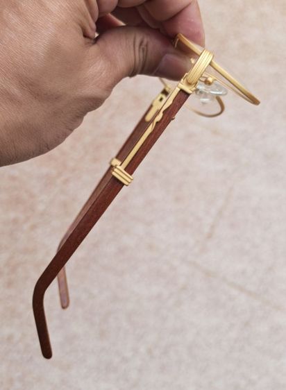 แว่น​ Vintage​ Porta Romana ขาไม้​ hand made in italy​ หายากมาก​ ราคาแบ่งปันครับ รูปที่ 6