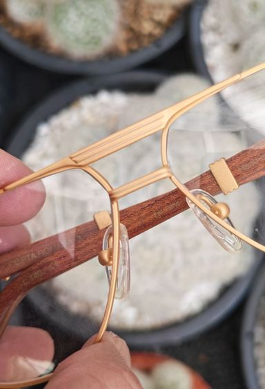 แว่น​ Vintage​ Porta Romana ขาไม้​ hand made in italy​ หายากมาก​ ราคาแบ่งปันครับ รูปที่ 8
