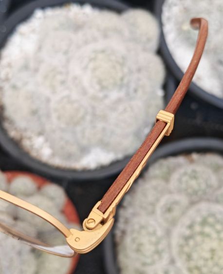 แว่น​ Vintage​ Porta Romana ขาไม้​ hand made in italy​ หายากมาก​ ราคาแบ่งปันครับ รูปที่ 15