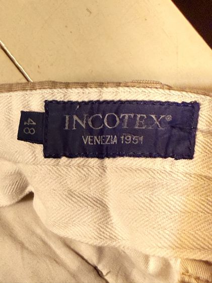 Incotex  khaki chino  รูปที่ 3