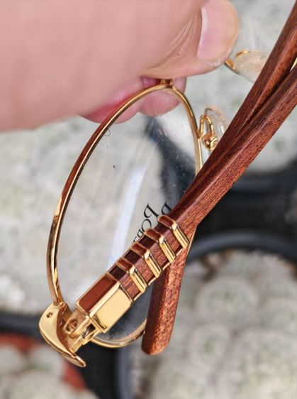 แว่น​ Vintage​ Porta Romana ขาไม้​ สวยจัด​ ราคาแบ่งปันครับ รูปที่ 12