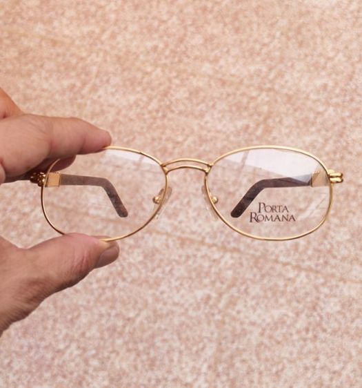 แว่น​ Vintage​ Porta Romana ขาไม้​ สวยจัด​ ราคาแบ่งปันครับ รูปที่ 18