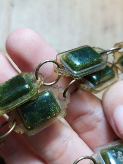 เครื่องรางชุดสร้อยสีผึ้งหลวงพ่อทาบวัดกระบกขึ้นผึ้ง รูปที่ 8