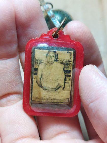 เครื่องรางชุดสร้อยสีผึ้งหลวงพ่อทาบวัดกระบกขึ้นผึ้ง รูปที่ 9