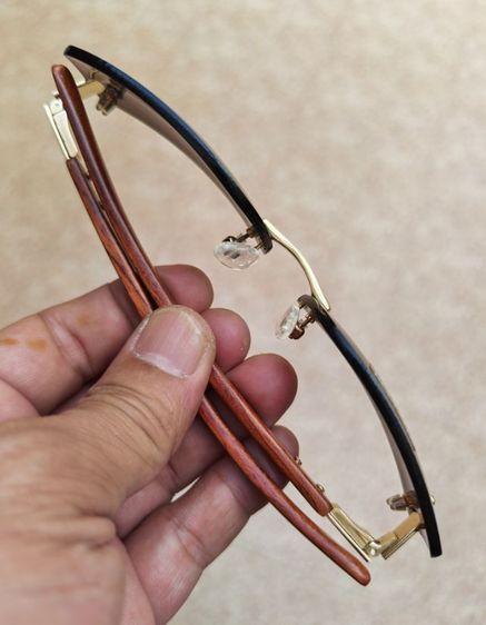 แว่น​ Vintage​ Porta Romana ขาไม้​ สวยมาก​ ราคาแบ่งกันใช้ครับ รูปที่ 5