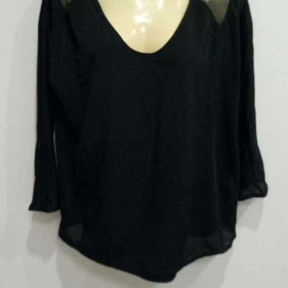 เสื้อสำหรับผู้หญิง โทนขาว-ดำราคาพิเศษ รูปที่ 18