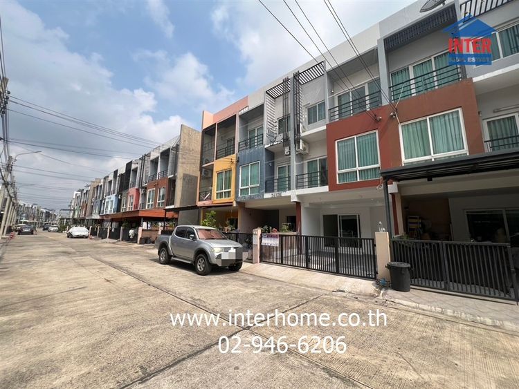ทาวน์โฮม 3 ชั้น 21.9 ตร.ว. หมู่บ้านกรีนิช รามอินทรา ใกล้แม็คโครรามอินทรา ซอยรามอินทรา76 ถนนรามอินทรา ถนนเสรีไทย เขตคันนายาว กรุงเทพมหานคร รูปที่ 2