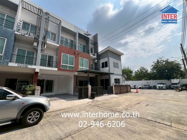 ทาวน์โฮม 3 ชั้น 21.9 ตร.ว. หมู่บ้านกรีนิช รามอินทรา ใกล้แม็คโครรามอินทรา ซอยรามอินทรา76 ถนนรามอินทรา ถนนเสรีไทย เขตคันนายาว กรุงเทพมหานคร รูปที่ 3