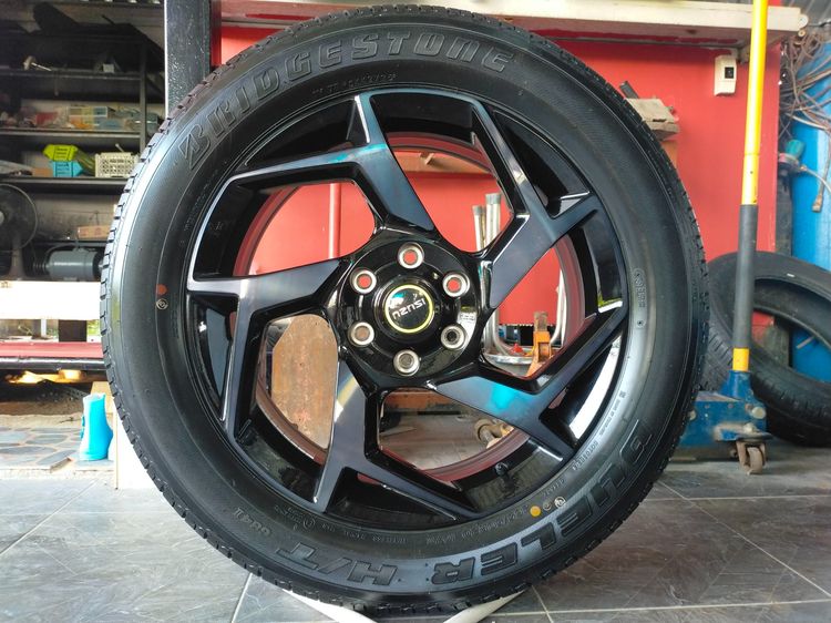 แม็กอีซูซุสีเดิม น้องๆป้ายแดง ขอบ20 พร้อมยางบริสโตน 265 50 20 ปี25 ยางสวยทุก เส้นตุ่มหน้ายางยังอยู่ รูปที่ 2