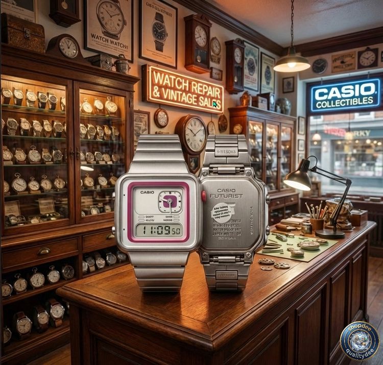🛒 โปรส่งท้ายลด 2คูณ2 🚚 พร้อมส่งฟรี ®️⌚ CASIO FUTRIST LAQ-2000D ⌚งานแท้