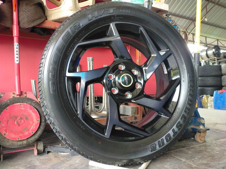 แม็กอีซูซูสีเดิม ขอบ20 พร้อมยางบริสโตน 265 50 20 ปี24 ยางสวยทุก ใส่ isuzu ตัวสูงได้ทุกรุ่น mu-x mu 7 รูปที่ 4