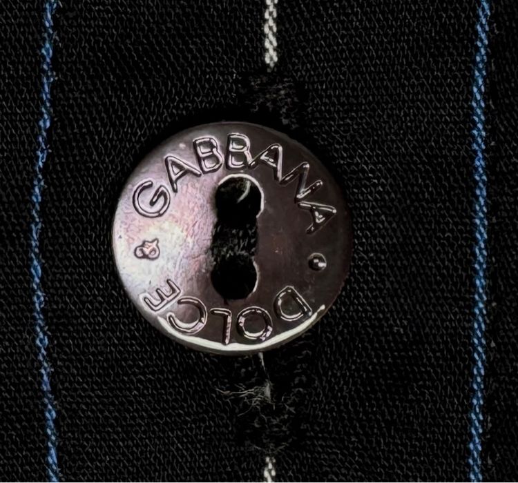 ⚠️MADE IN ITALY‼️เสื้อเชิ้ต DOLCE and GABBANA ของแท้ แบรนด์เนมหรูอิตาลี รูปที่ 4