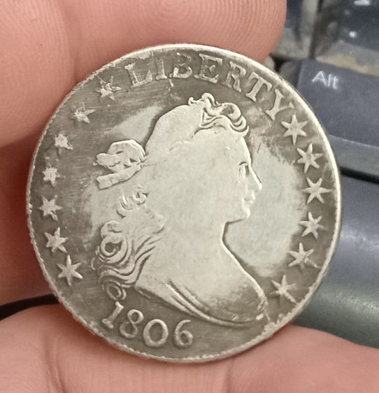 3065-เหรียญที่ระลึกเพื่อการสะสม LIBERTY หลังนกอินทรีย์ ขนาดเส้นผ่าศูนย์กลางประมาณ 3.2 ซม รูปที่ 12