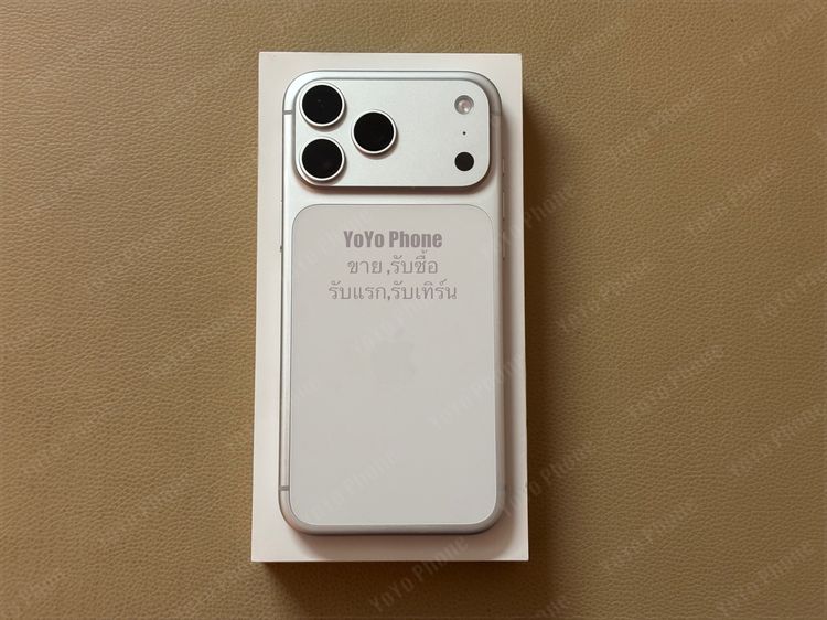 iPhone 17 Pro max 256gb สีเงิน  ประกันถึง 01-01-70 แบต 100  รูปที่ 2