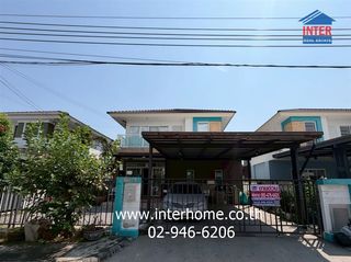 บ้านเดี่ยว 2 ชั้น 71.1 ตร.ว. หมู่บ้านเทรนดี้ ธารา พระราม 2 ซอยอนามัยงามเจริญ11 ถนนพระราม2 ถนนอนามัยงามเจริญ เขตจอมทอง กรุงเทพมหานคร