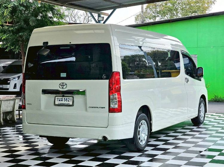 Toyota Commuter 2022 2.8 Van ดีเซล ไม่ติดแก๊ส เกียร์อัตโนมัติ ขาว รูปที่ 4