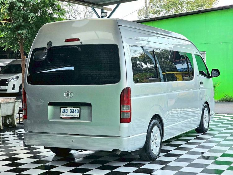 Toyota Commuter 2010 2.5 Van ดีเซล ไม่ติดแก๊ส เกียร์ธรรมดา บรอนซ์เงิน รูปที่ 4