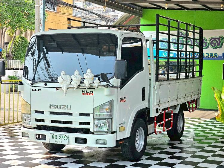 Isuzu ELF 2014 3.0 NLR Pickup ดีเซล ไม่ติดแก๊ส เกียร์ธรรมดา ขาว รูปที่ 2