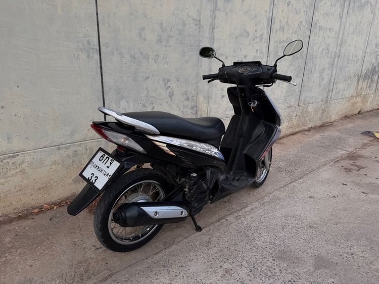 Honda Click เทาดำ พร้อมทะเบียนสวย 6กฐ33 กทม  รูปที่ 5