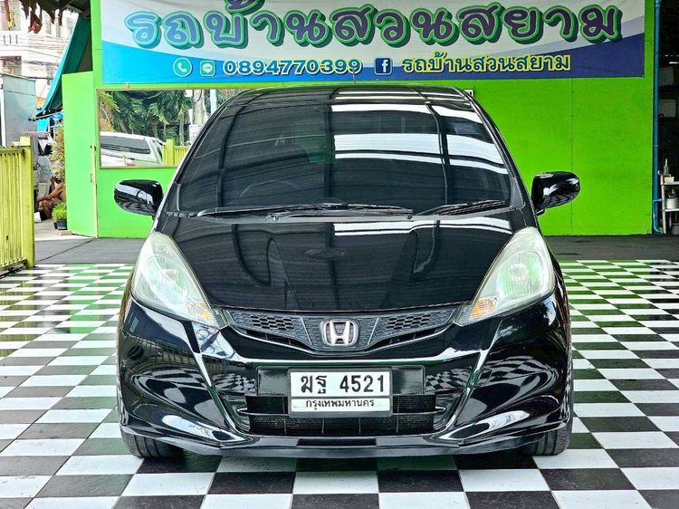 Honda Jazz 2012 1.5 V i-VTEC Sedan เบนซิน ไม่ติดแก๊ส เกียร์อัตโนมัติ ดำ รูปที่ 3