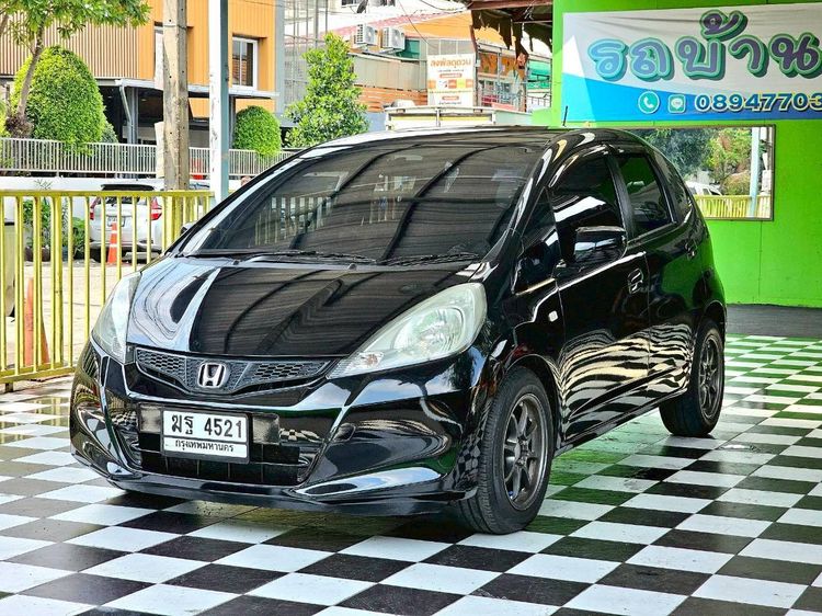 Honda Jazz 2012 1.5 V i-VTEC Sedan เบนซิน ไม่ติดแก๊ส เกียร์อัตโนมัติ ดำ รูปที่ 2