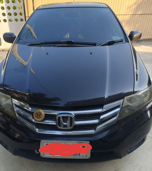 รถ Honda City 1.5 V CNG สี ดำ
