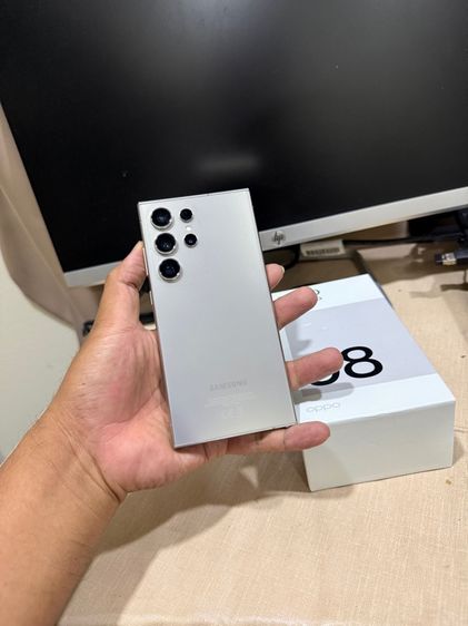 Samsung S24 Ultra 256GB Titanium Gray โดยรวมสวย เดิมๆ ใช้งานปกติทุกอย่างสอบถามได้นะครับ