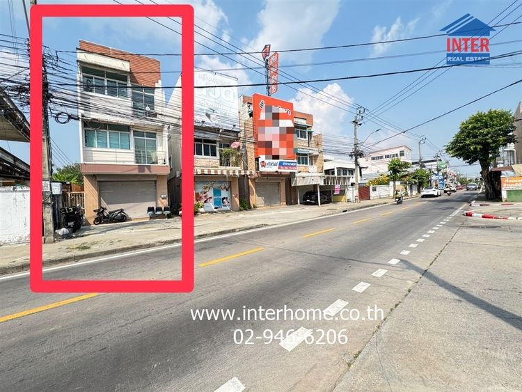 อาคารพาณิชย์ 3 ชั้น 32 ตร.ว. ซอยบางแวก (จรัญ13) ถนนกาญจนาภิเษก ถนนพุทธมณฑลสาย1 ตรงข้ามหมู่บ้านสิรินพาร์ค เขตบางแค กรุงเทพมหานคร