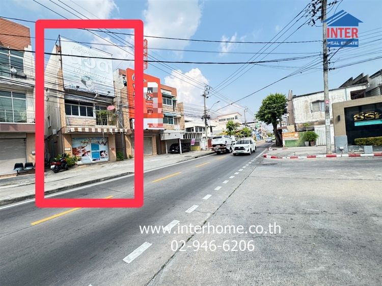 อาคารพาณิชย์ 3 ชั้น 33 ตร.ว. ซอยบางแวก (จรัญ13) ถนนกาญจนาภิเษก ถนนพุทธมณฑลสาย1 ตรงข้ามหมู่บ้านสิรินพาร์ค เขตบางแค กรุงเทพมหานคร