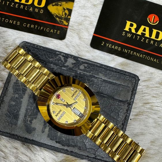 Rado diastar jubile เพชรแท้ 18เม็ด