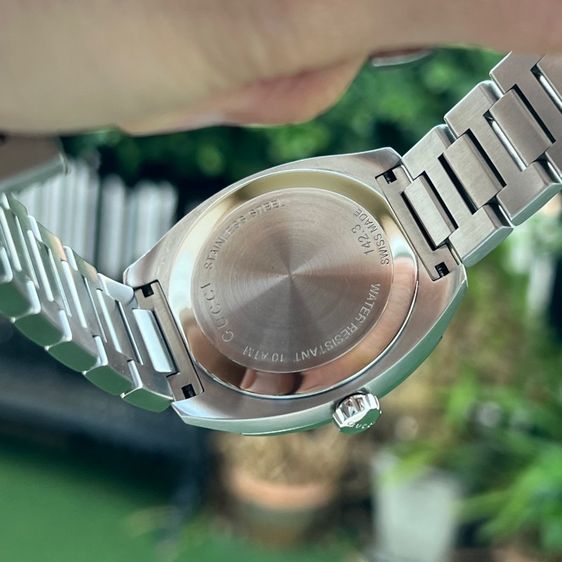 Gucci GG2570 41mm Black Dial Steel Men‘s รุ่น YA142312 รูปที่ 5