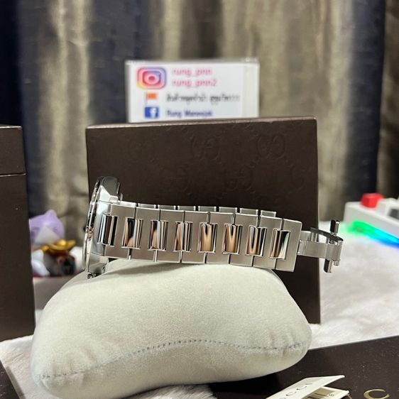 Gucci GG2570 41mm Black Dial Steel Men‘s รุ่น YA142312 รูปที่ 15