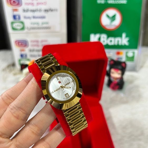 Rado diastar jubile Lady หน้าsilver หลักเพชรแท้ 