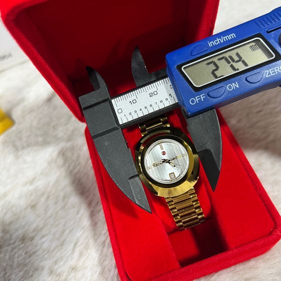 Rado diastar jubile Lady หน้าsilver หลักเพชรแท้  รูปที่ 5