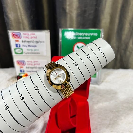 Rado diastar jubile Lady หน้าsilver หลักเพชรแท้  รูปที่ 4