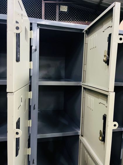 ตู้ล๊อคเกอร์เหล็ก Locker แบบ 18 ช่อง บานครบ รูปที่ 6