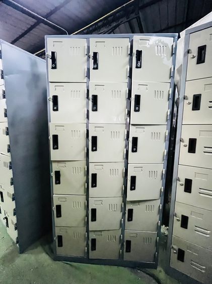 ตู้ล๊อคเกอร์เหล็ก Locker แบบ 18 ช่อง บานครบ รูปที่ 10