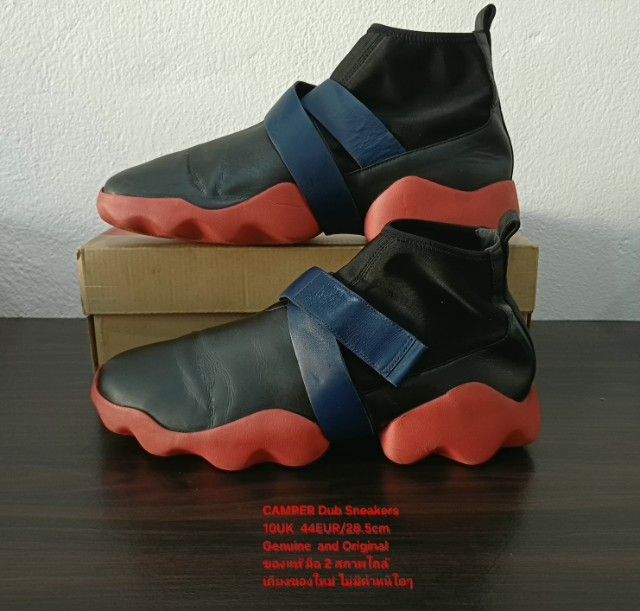 CAMPER Dub Sneakers, Men's 10UK 44EU(28.5cm) Original ของแท้ มือ 2 สภาพใกล้เคียงของใหม่, รองเท้า CAMPER หนังแท้ พื้นเต็มสวยมาก ไม่มีตำหนิใดๆ รูปที่ 16