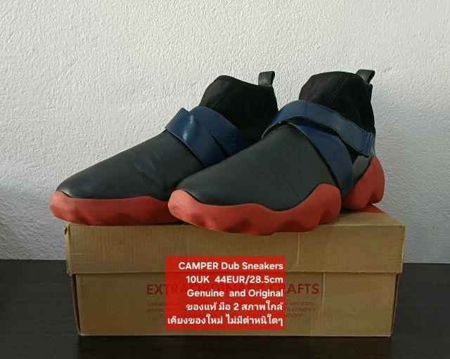 CAMPER Dub Sneakers, Men's 10UK 44EU(28.5cm) Original ของแท้ มือ 2 สภาพใกล้เคียงของใหม่, รองเท้า CAMPER หนังแท้ พื้นเต็มสวยมาก ไม่มีตำหนิใดๆ รูปที่ 5