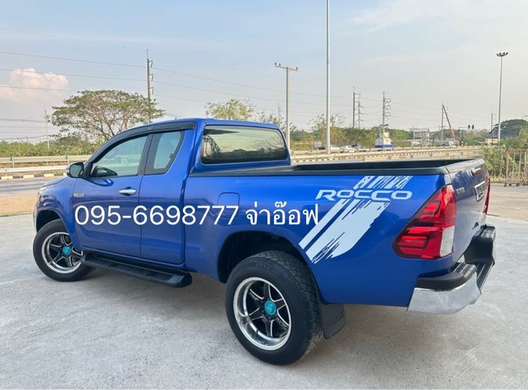 Toyota Hilux Revo 2017 2.4 Prerunner E Pickup ดีเซล ไม่ติดแก๊ส เกียร์ธรรมดา น้ำเงิน รูปที่ 3