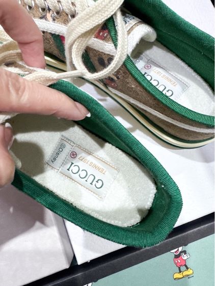 Gucci Tennis 1977 x Disney Mickey Mouse  รูปที่ 3