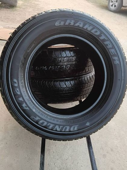 ยางชุด ดันลอป AT 225-70-17 ปี23 สภาพดี รูปที่ 2