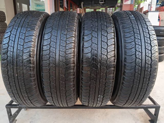 ยางชุด ดันลอป AT 225-70-17 ปี23 สภาพดี รูปที่ 7